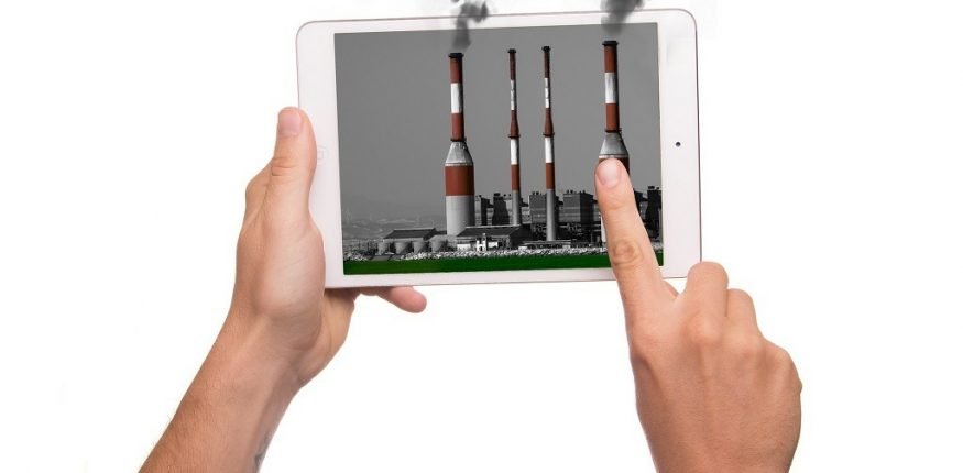 monitorowanie emisji gazów cieplarnianych z instalacji